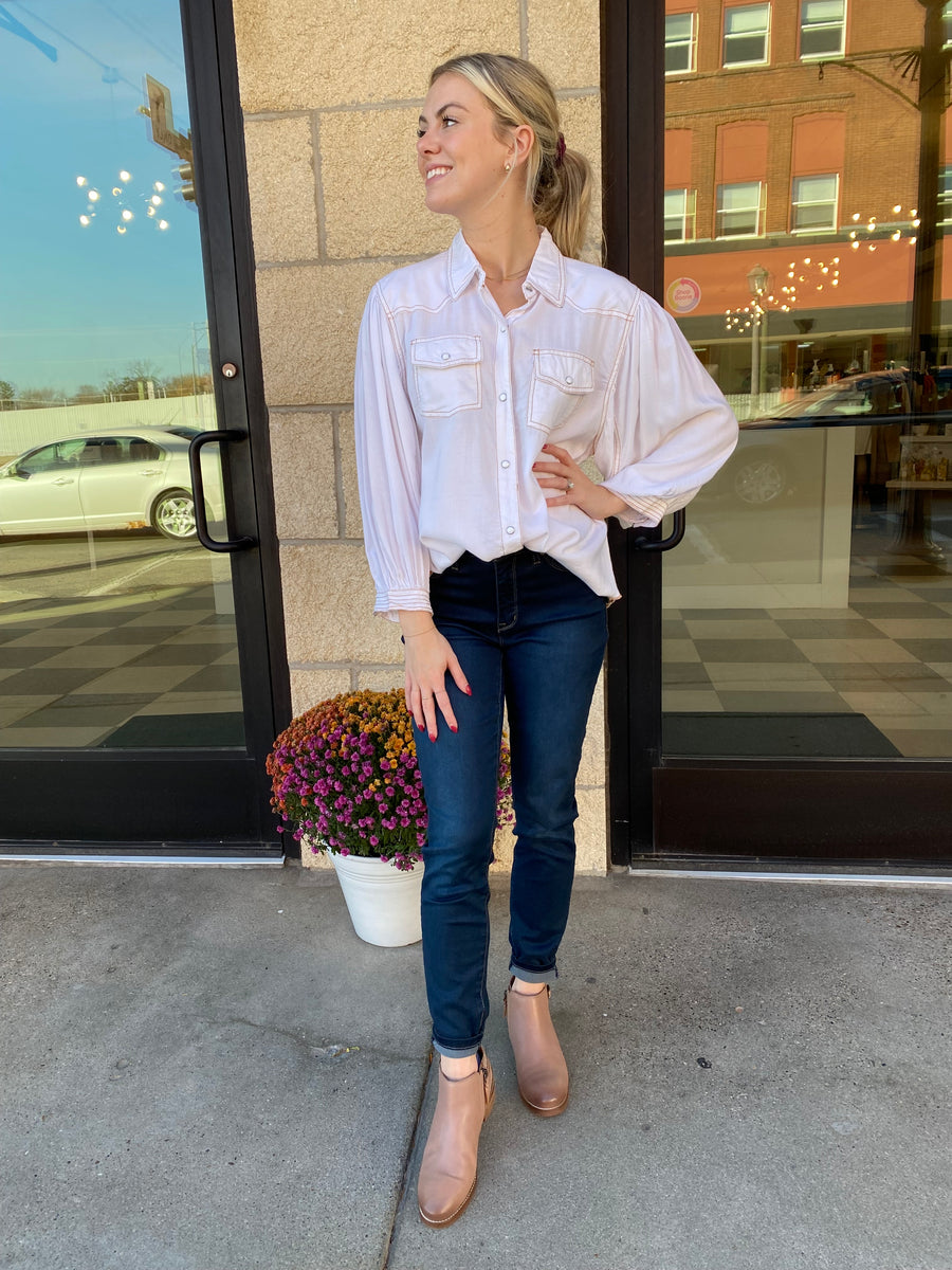 Tencel Camp Shirt Modern Dress