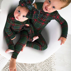 Kane Tartan Headwrap Hair Accessories Baby Christmas: Headwrap