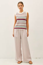 Load image into Gallery viewer, SAND WASHED FLOWY TENCEL WIDE LEG PANTS : SAND / L