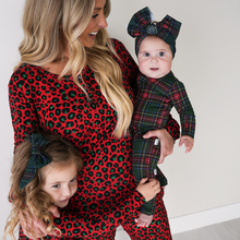 Load image into Gallery viewer, Kane Tartan Headwrap Hair Accessories Baby Christmas: Headwrap