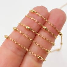 Load image into Gallery viewer, 1471.1GF. 14k Gold Filled Satellite Chain: 1 Ft. / 0mm-1mm / Satellite