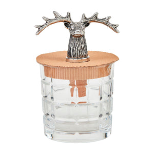 Reindeer Whiskey Glass