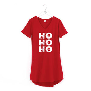 Hello Mello Holiday Sleep Shirts Open Stock: Pink / L/XL