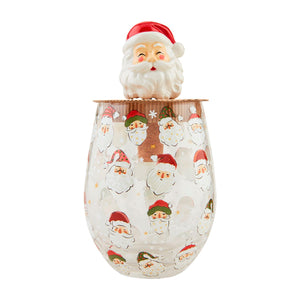 Mudpie Christmas Wine Glass