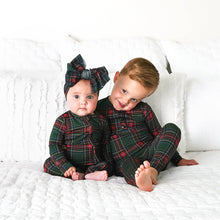 Load image into Gallery viewer, Kane Tartan Headwrap Hair Accessories Baby Christmas: Headwrap