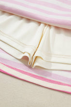 Load image into Gallery viewer, Striped Sleeveless Polo Two-Piece Set XL