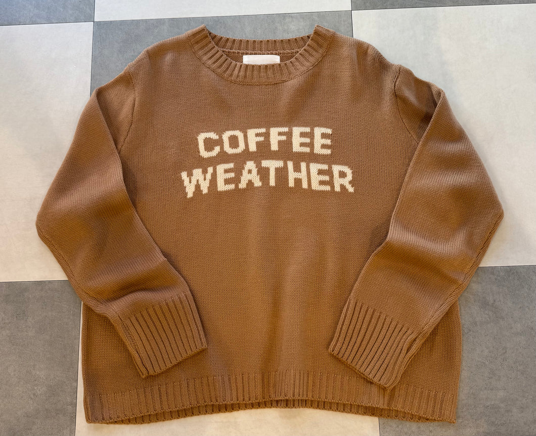 Coffee Weather Sweater