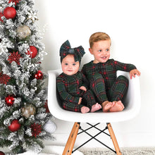 Load image into Gallery viewer, Kane Tartan Headwrap Hair Accessories Baby Christmas: Headwrap
