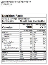Load image into Gallery viewer, Rocky Mountain Trail Loaded Potato Soup Mix