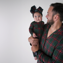 Load image into Gallery viewer, Kane Tartan Headwrap Hair Accessories Baby Christmas: Headwrap