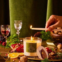 Load image into Gallery viewer, Rewined Wine Under The Tree Holiday Candle 10 oz