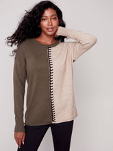 Load image into Gallery viewer, Charle B. Center Stitch Sweater
