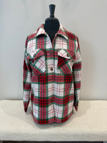 Red Plaid Shacket