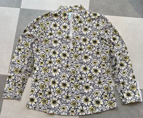 Beachtime High Neck Zip Up Pullover