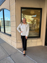 Load image into Gallery viewer, Picadilly Floral Sequin Emb Sweater