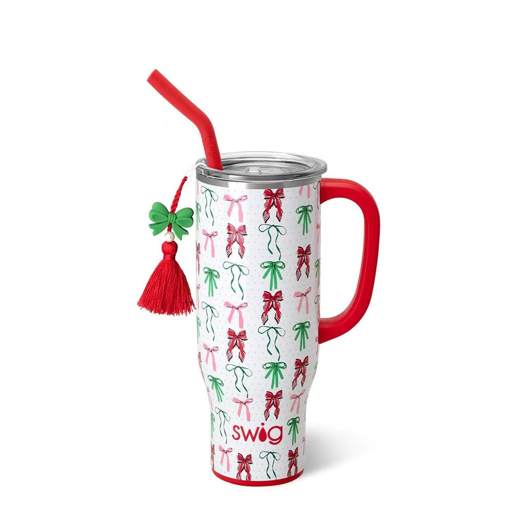 Swig Ribbons and Bows Mega Mug Pouch