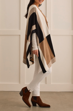 Load image into Gallery viewer, Tribal Poncho Cape Sweater