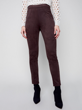Load image into Gallery viewer, Charlie B. Chocolate Suede Pants