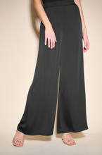 Load image into Gallery viewer, Joseph Ribkoff Satin Wide-Leg Pants