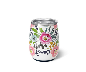 Swig Life Primrose Stemless Wine Cup (14oz)