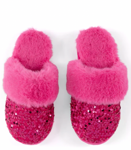 Shiraleah Fiesta Slippers, Magenta