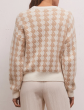 Load image into Gallery viewer, Z Supply Cedar Houndstooth Sweater