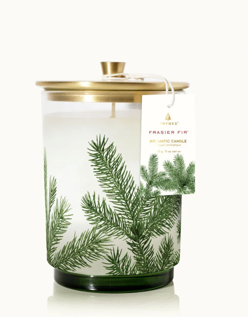 Frasier Fir Medium Pine Needle Candle Luminary