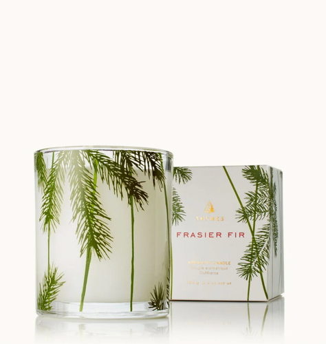 Frasier Fir Poured Pine Needle Design Candle