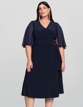 Load image into Gallery viewer, Joseph Ribkoff Silky Fit and Flare Dress