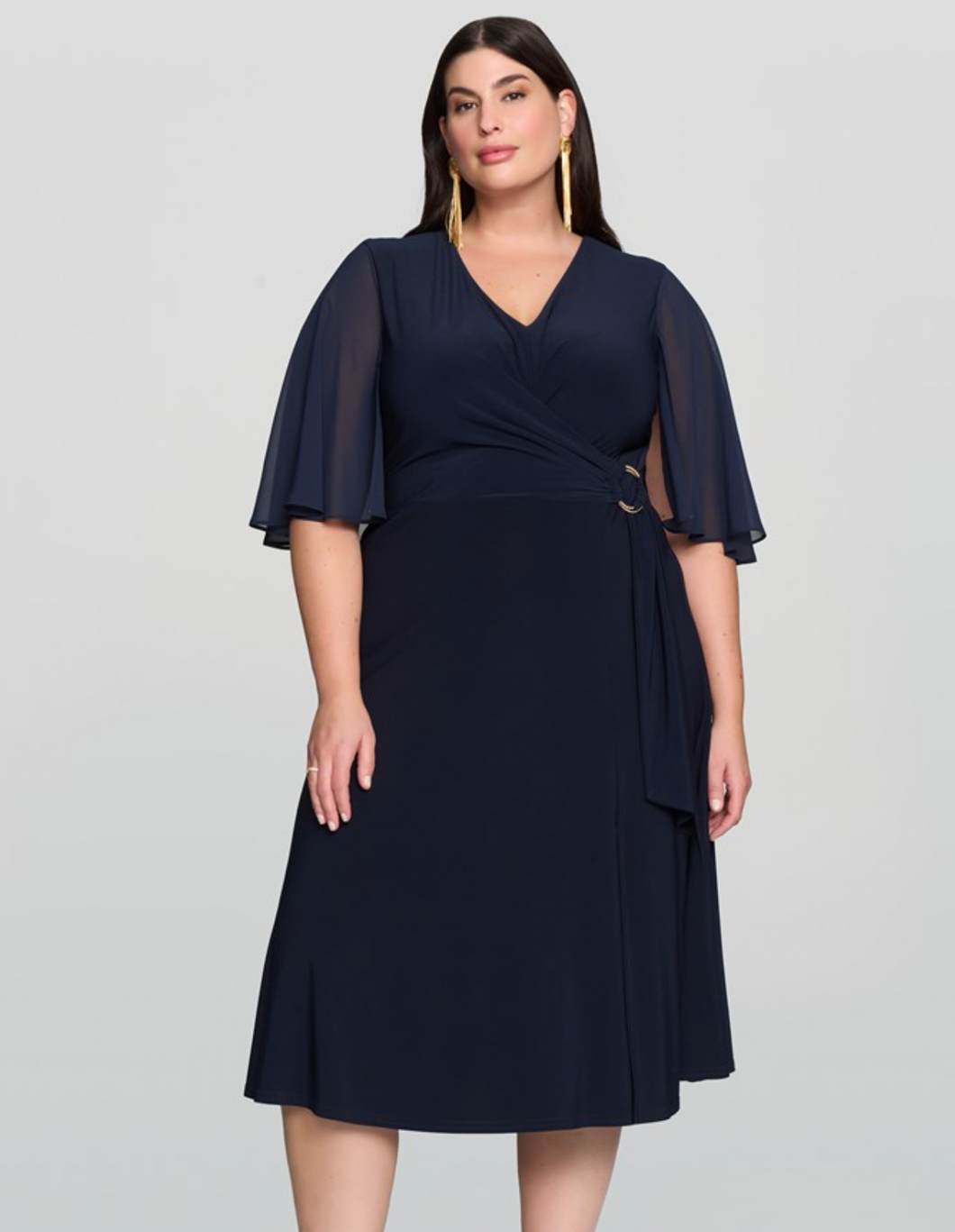 Joseph Ribkoff Silky Fit and Flare Dress