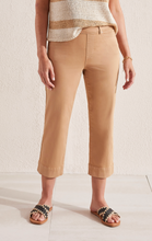 Load image into Gallery viewer, Tribal 5 Pkt Pull On Kick Flare Capri-Dune