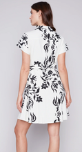 Load image into Gallery viewer, Charlie B. Black Floral Print Dress