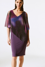 Load image into Gallery viewer, Joseph Ribkoff Silky Knit And Novelty Layered Dress