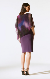 Joseph Ribkoff Silky Knit And Novelty Layered Dress