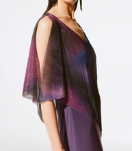 Load image into Gallery viewer, Joseph Ribkoff Silky Knit And Novelty Layered Dress