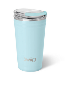 Swig Shimmer Aquamarine Party Cup