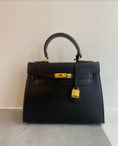 Black Lock Handbag