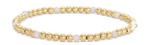 Beaded Bracelets with a pearl accent