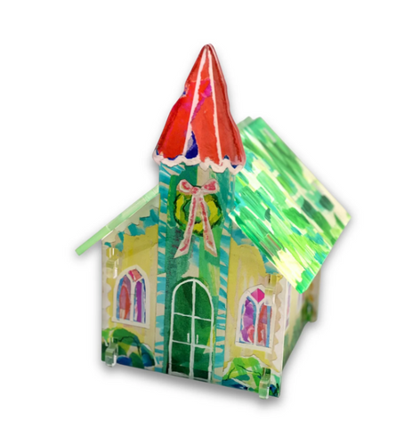 Acrylic Christmas Church