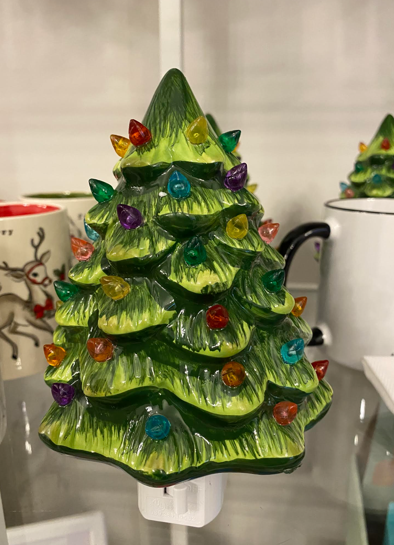 Modern Dress Christmas Tree Nightlight