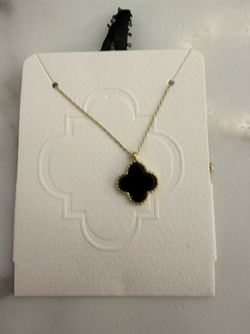 Black Clover Necklace