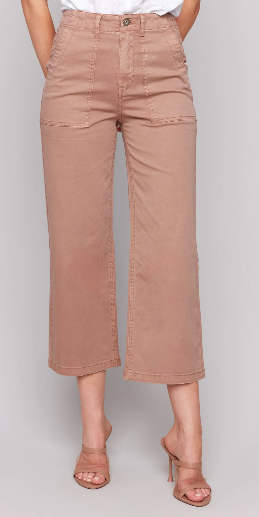 Charlie B Pork Chop Pant - Biscuit