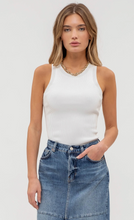Load image into Gallery viewer, Blu Pepper Sleeveless Round Neck Sweater Top