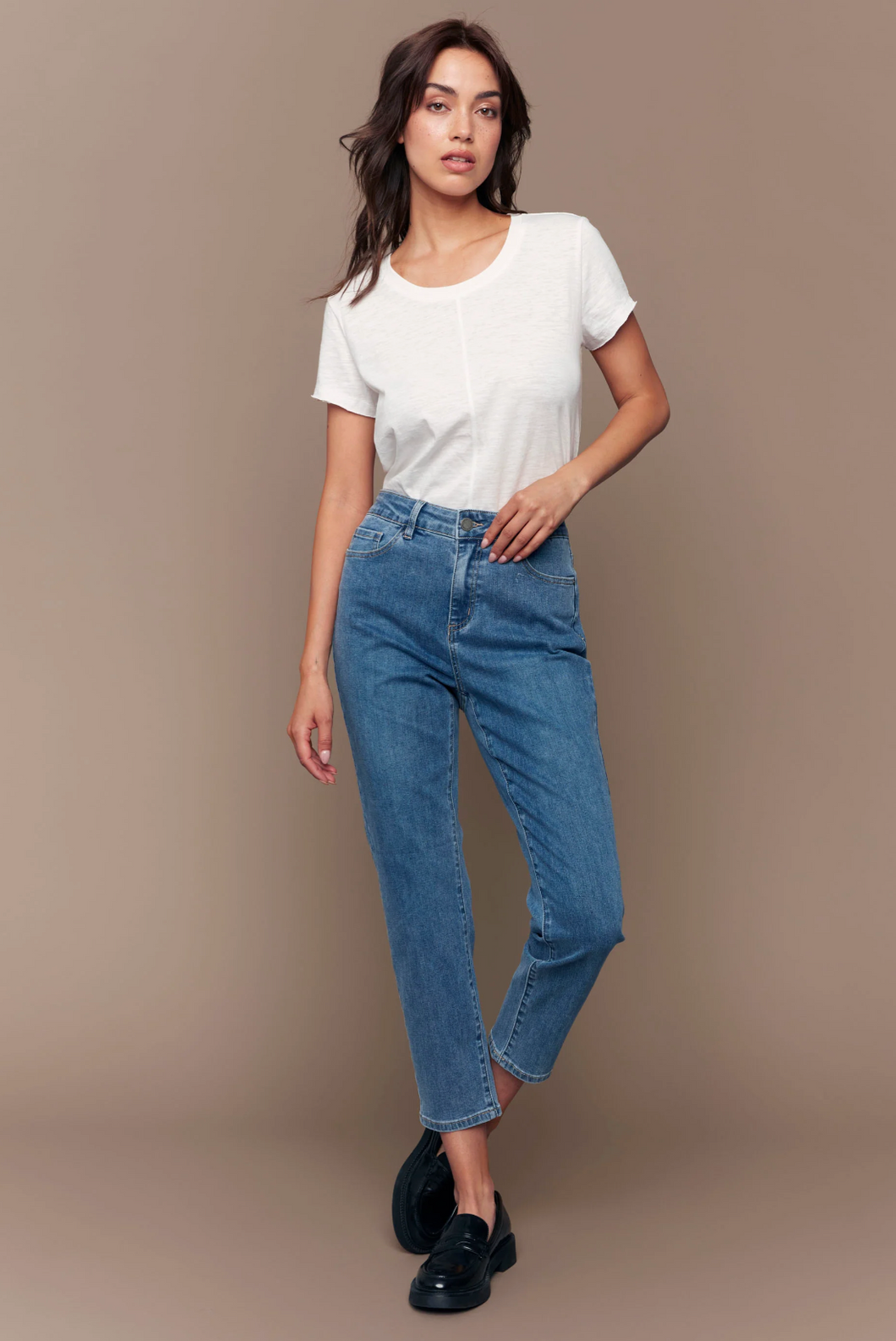 Charlie B Claudia Slim Leg Jean