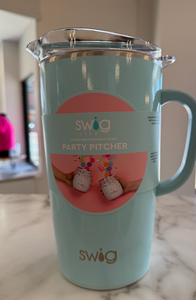 Shimmer Aquamarine Party Pitcher