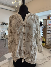 Load image into Gallery viewer, Multiples Paisley Twill Top
