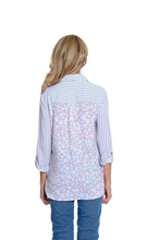 Load image into Gallery viewer, Liberty Strips &amp; Stars Button Up Top