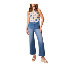 Load image into Gallery viewer, Tribal Denim Palazzo Pant