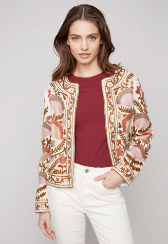Edge to Edge Embroidered Jacket- Ceremony