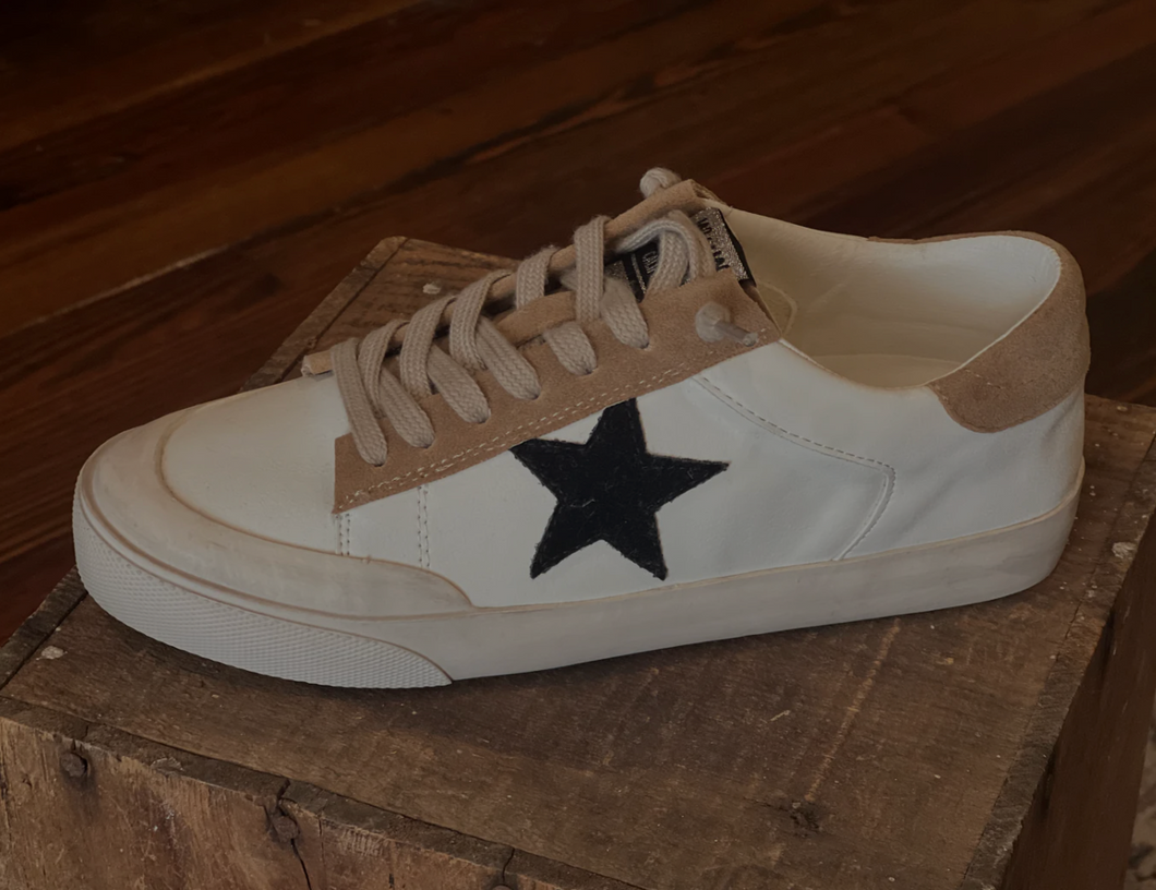 Haber White Taupe Sneaker